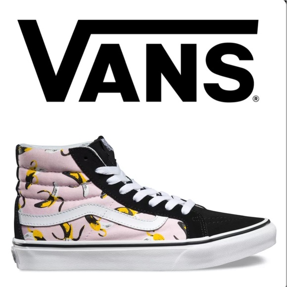 Vans Shoes - 👟 VANS Bananas Sk8 Hi Slim Shoes 👟